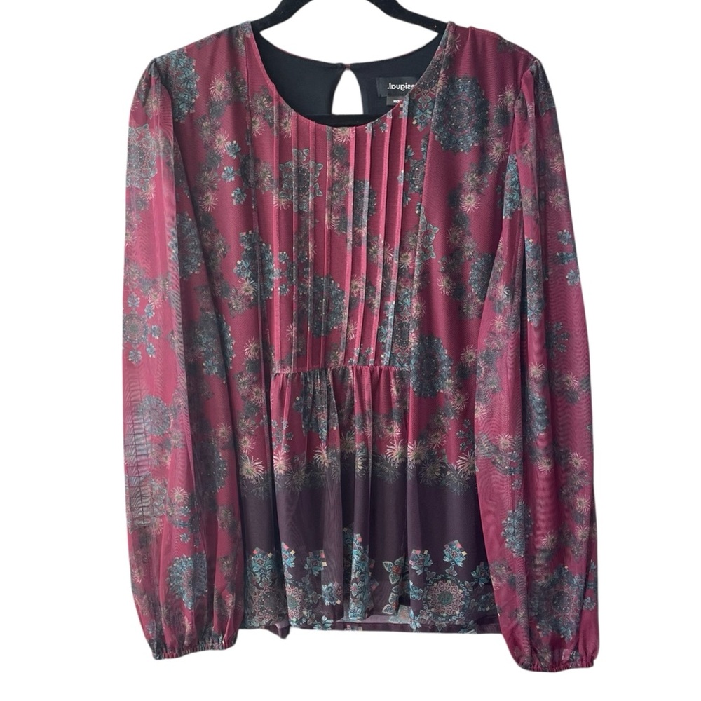 NWT Women's Desigual Blouse‎ SZ XL